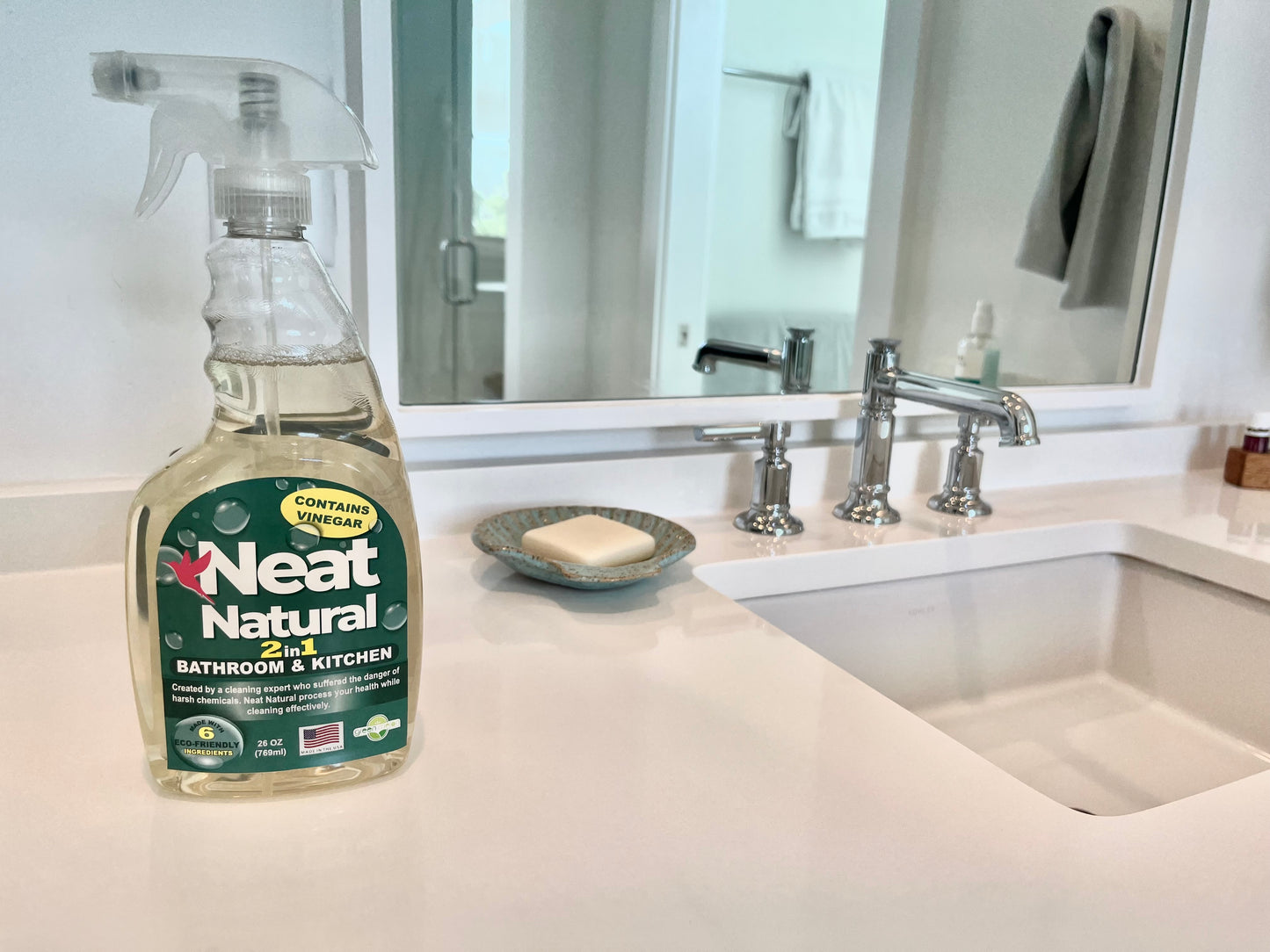 Neat Natural 2 in 1 - Bathroom and Kitchen Cleaner